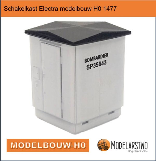 Schakelkast Electra modelbouw H0 1477