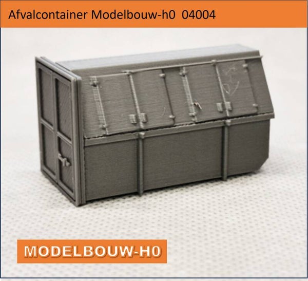 Afvalcontainer Modelbouw-h0  04004