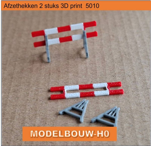 Afzethekken 2 stuks 3D print  5010