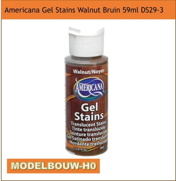 Americana Gel Stains Walnut Bruin 59ml DS29-3