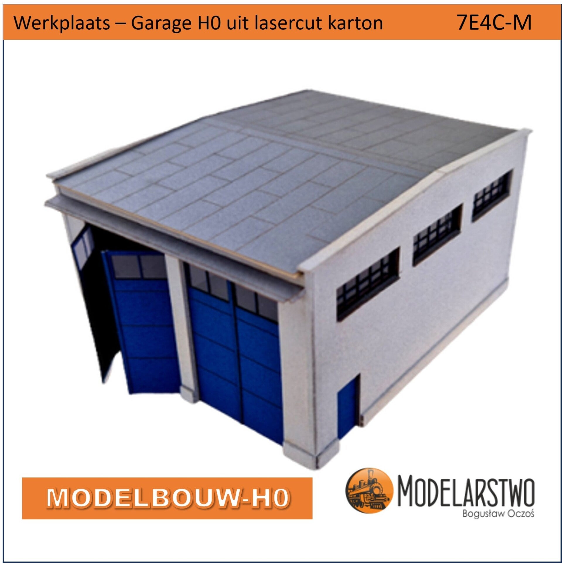 Auto werkplaats  - Garage Modelbouw H0 7E4C