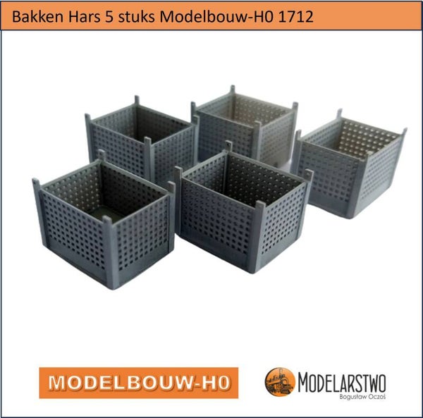 Bakken Hars 5 stuks Modelbouw-H0 1712