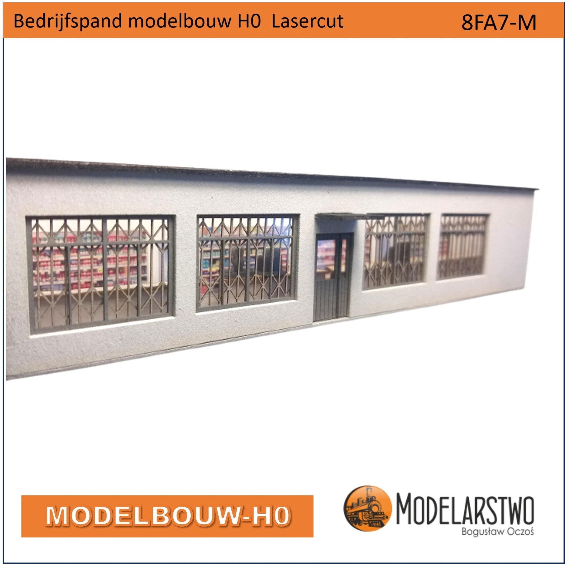 Bedrijfspand Modelbouw H0 8FA7