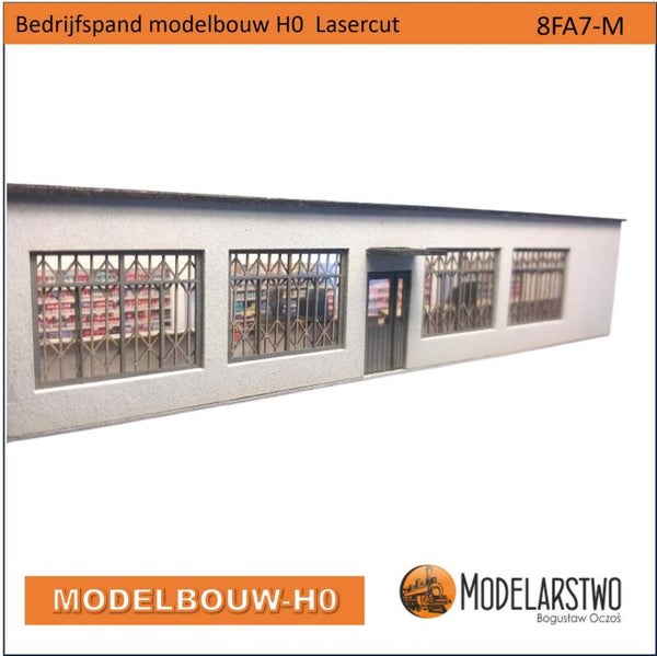 Bedrijfspand Modelbouw H0 8FA7