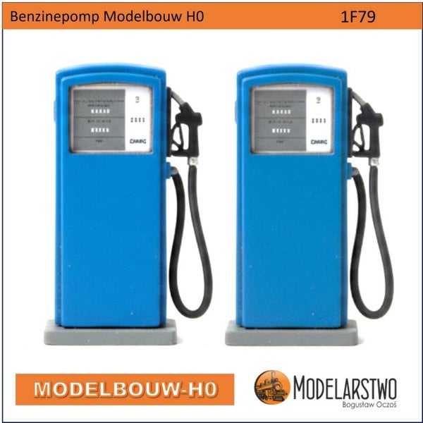 Benzinepomp 2stuks Modelbouw H0 1F79-