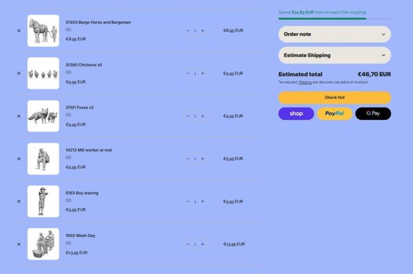 Speciale bestelling Modelu