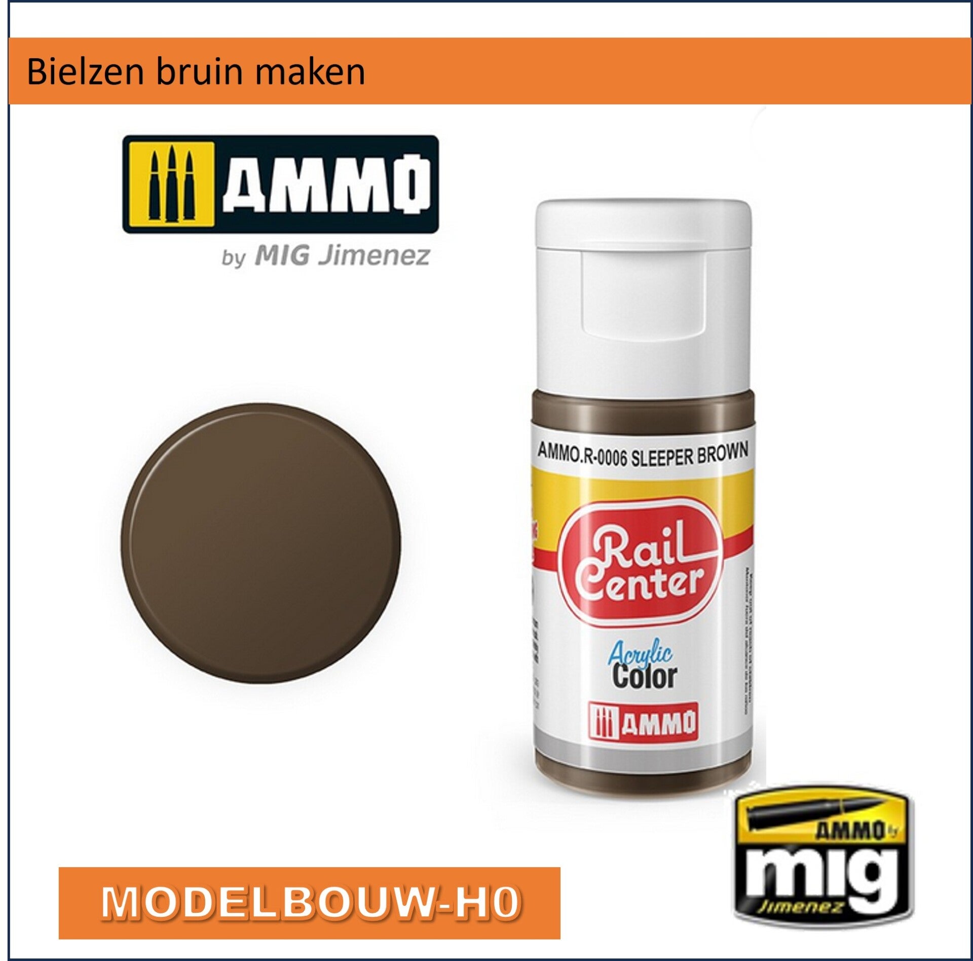 Bielzen verf AMMO.R-0006 Rail Center