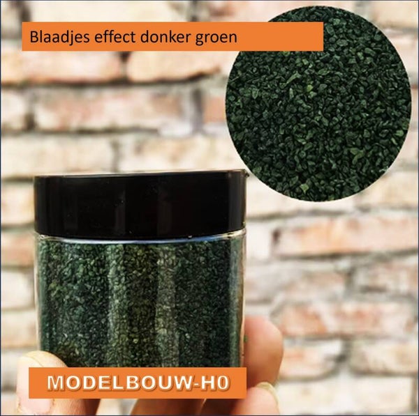 Loof Strooiblaadjes Grondbedekking 50ml donkergroen