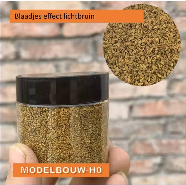 Loof Strooiblaadjes Grondbedekking 50ml bruin