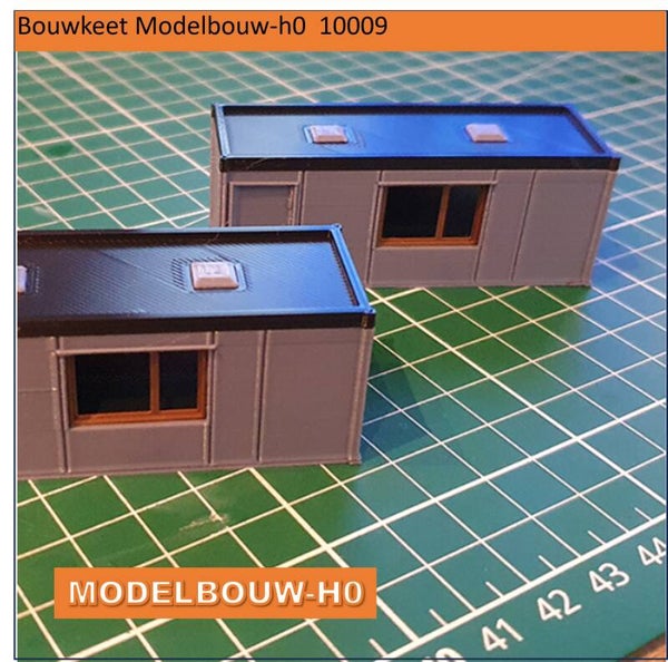Bouwkeet Modelbouw-h0 10009