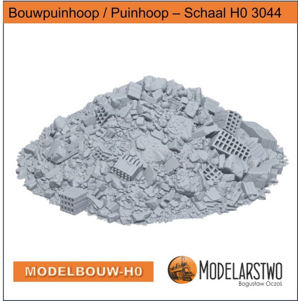 Bouwpuinhoop  Puinhoop – Schaal H0 3044