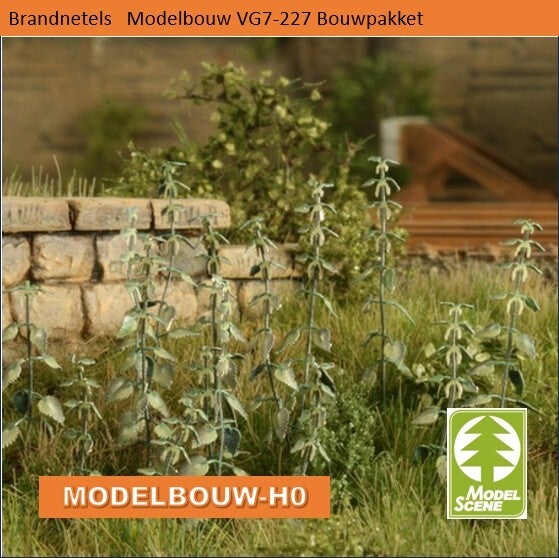 Brandnetels  Modelbouw H0  Bouwpakket VG7-227