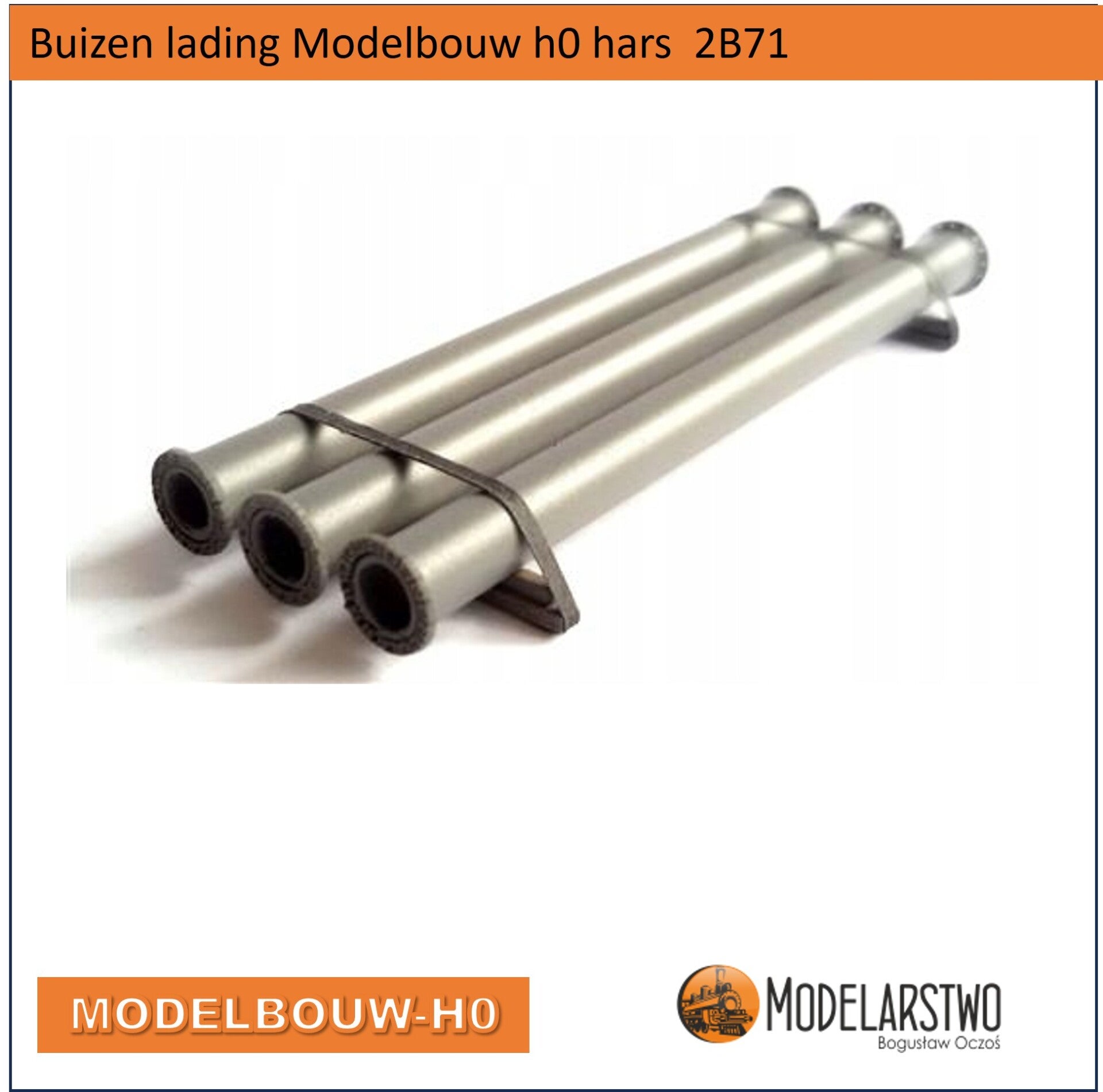 Buizen wagonlading Modelbouw H0 2B71