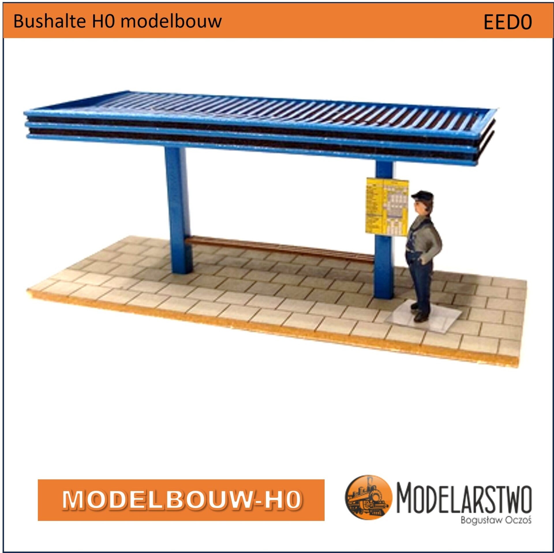 Bushalte  Modelbouw H0