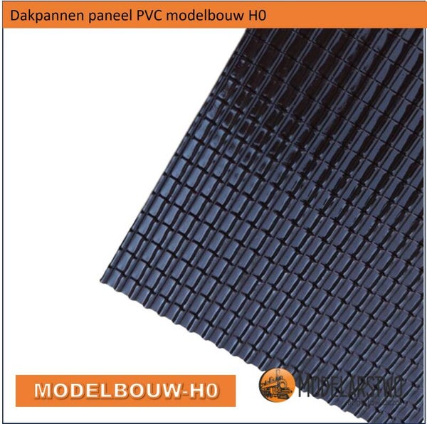 Dakpannen paneel Modelbouw H0 1861