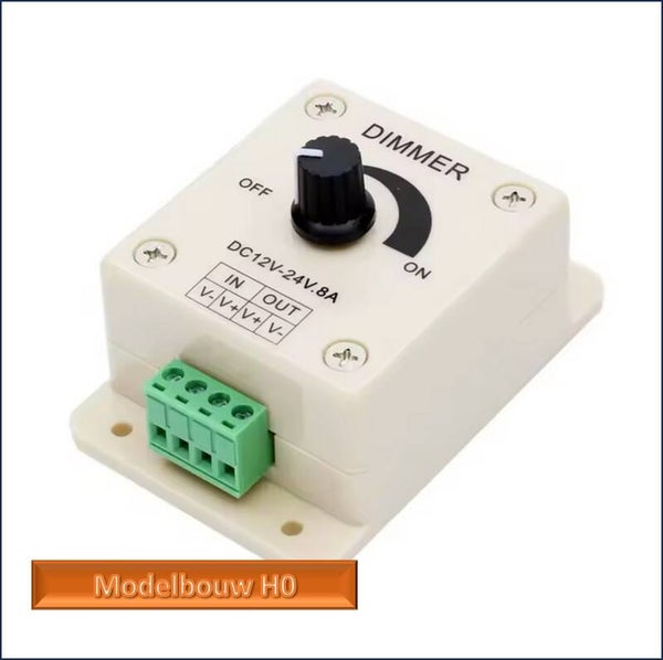 Dimmer LED-verlichting 12 of 24 volt