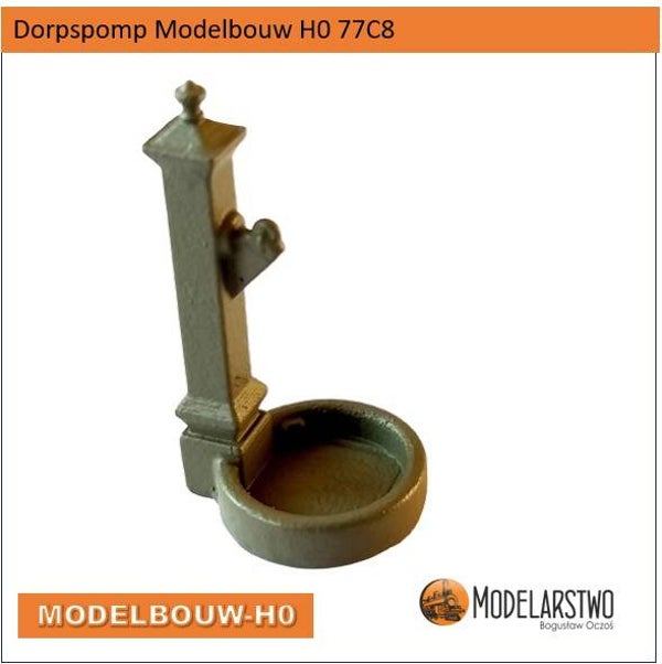 Dorpspomp Modelbouw H0 77C8 Hars