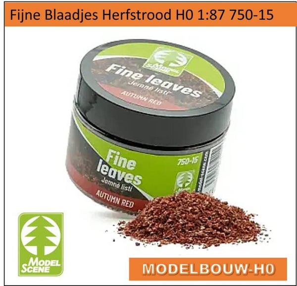 Fijne Blaadjes – Herfstrood (Autumn Red) – 120ml  Modelscene 750-15