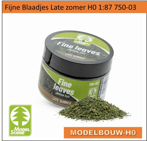 Fijne Blaadjes –Latezomer H0 1:87 Modelscene 750-03