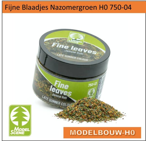 Fijne Blaadjes –Nazomergroen H0 1:87 Modelscene 750-13