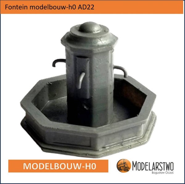 Waterfontein  modelbouw H0 Hars AD22