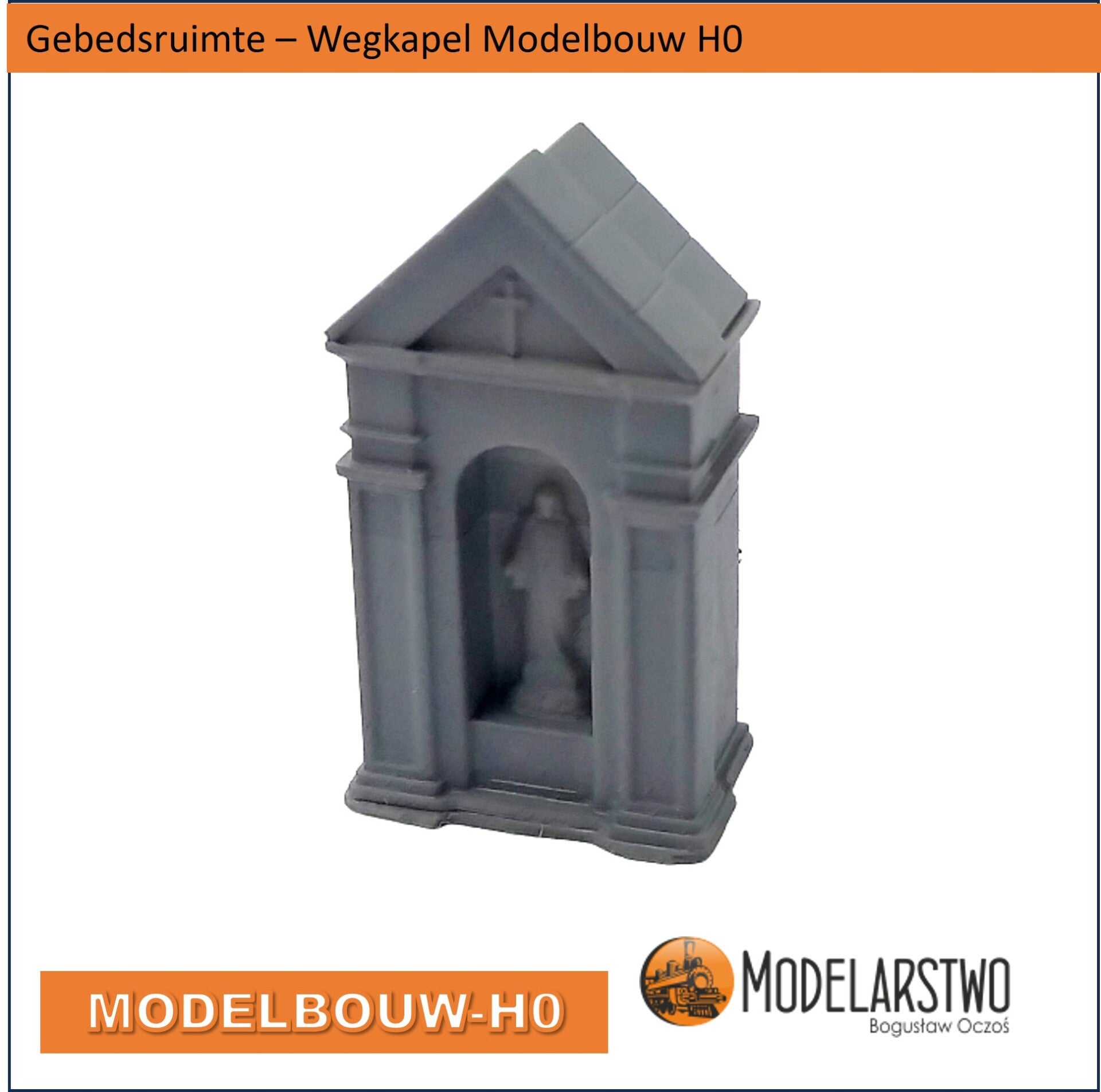 Wegkapel gebedsruimte Modelbouw H0  Hars 1192