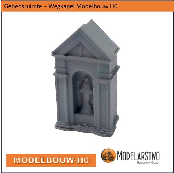 Wegkapel gebedsruimte Modelbouw H0  Hars 1192