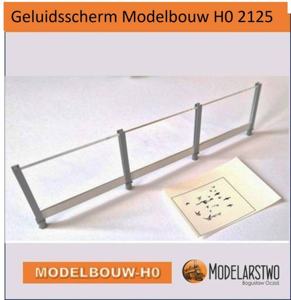 Geluidsscherm  H0 Bouwpakket 2125
