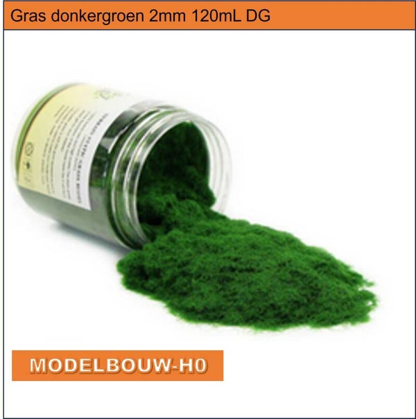 Gras donkergroen 2mm 120mL