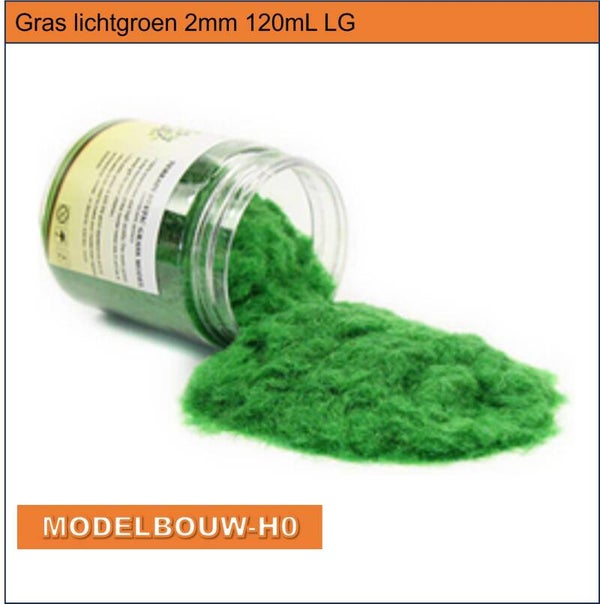 Gras lichtgroen 2mm 120mL