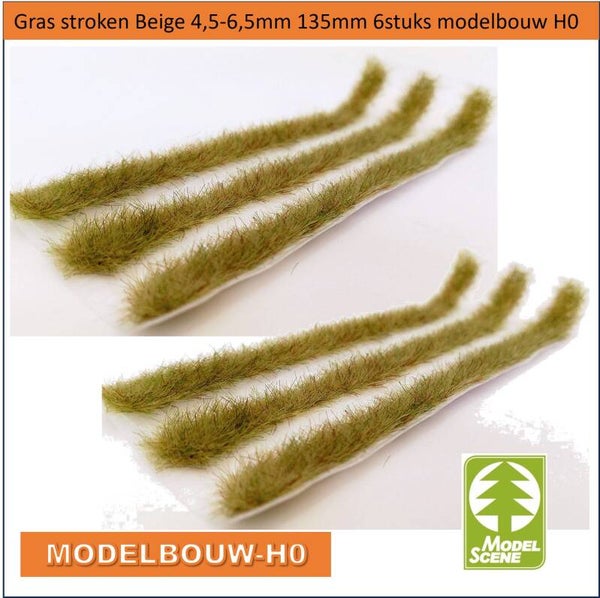 Gras 6 stroken Modelbouw H0 058-47s
