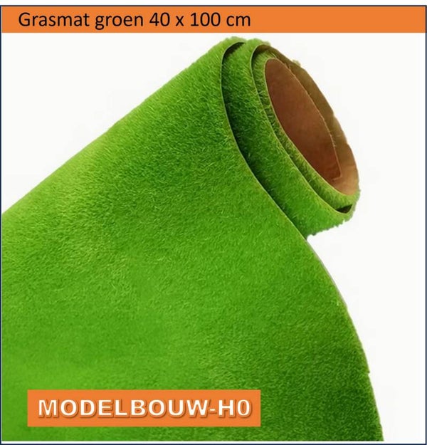 Grasmat groen 40 x 100 cm