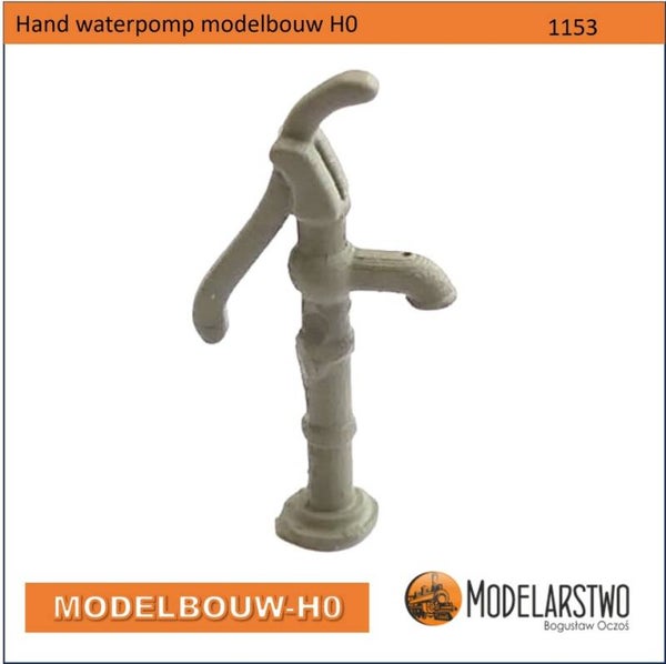 Hand waterpomp modelbouw H0 1153