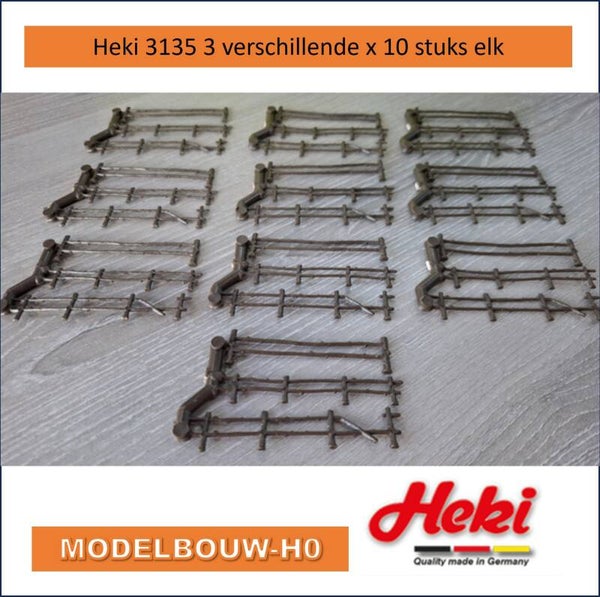 Weidehekken 30stuks Heki 3135