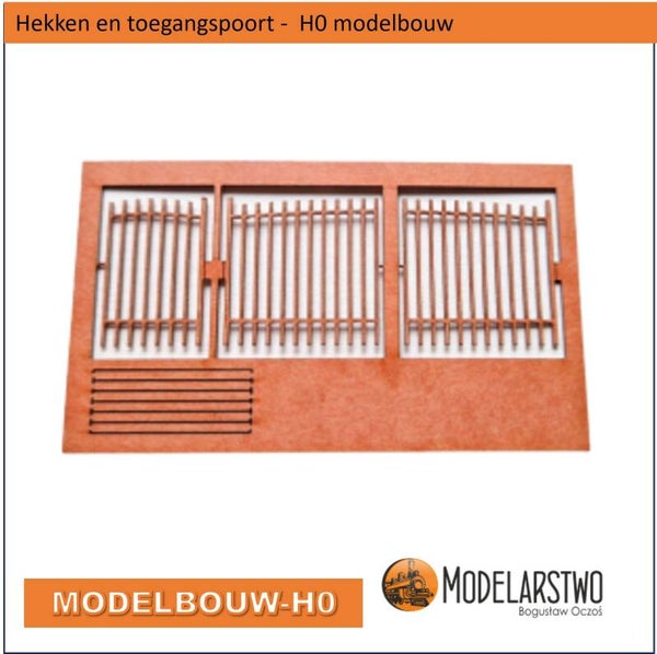 Hekken poort toegang  -  H0