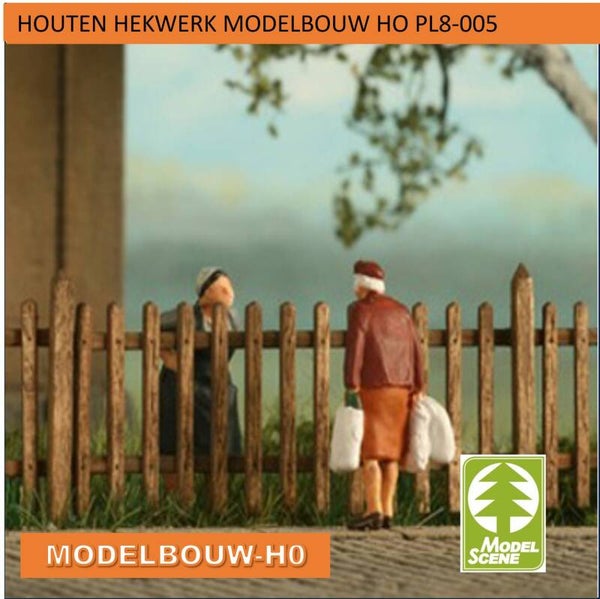 HOUTEN HEKWERK MODELBOUW HO PL8-005
