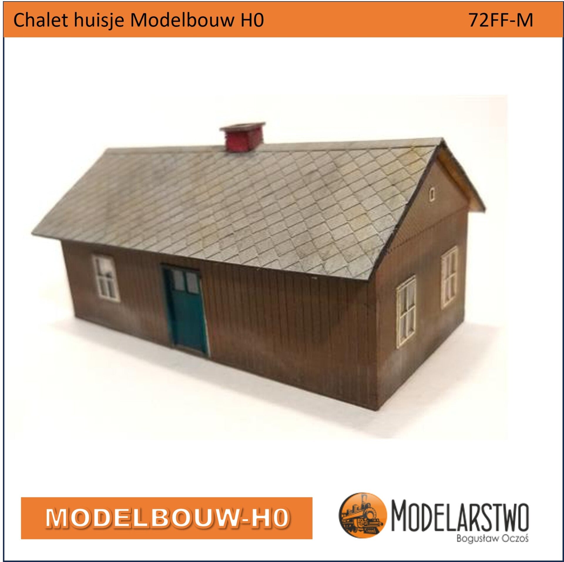 Huis chalet  Modelbouw H0