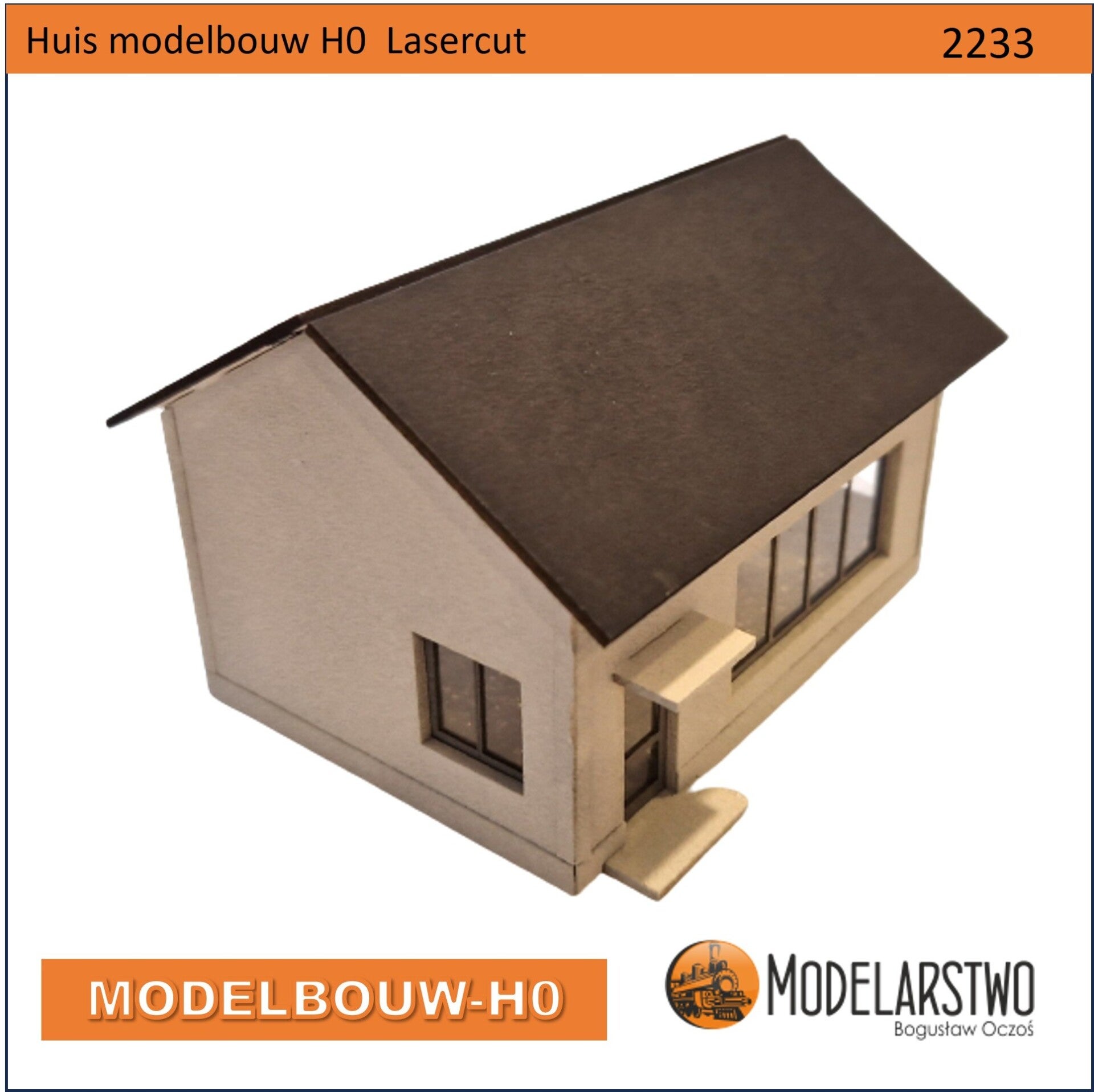 Huis  Modelbouw H0 Bouwpakket 2233