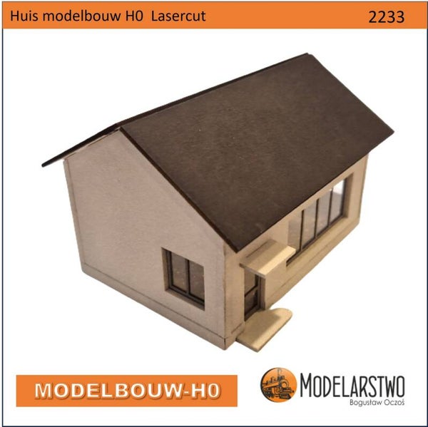 Huis  Modelbouw H0 Bouwpakket 2233
