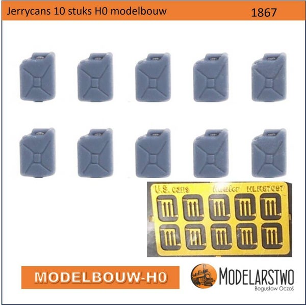 Jerrycan  Modelbouw H0 1867