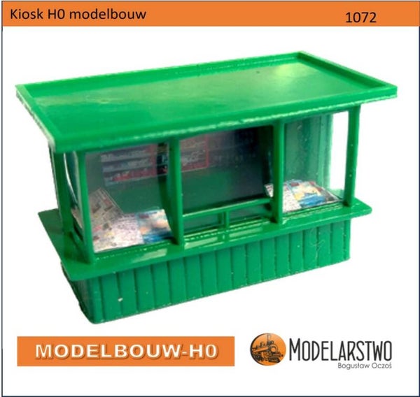 Kiosk - krantenhuisje  Modelbouw H0  1072