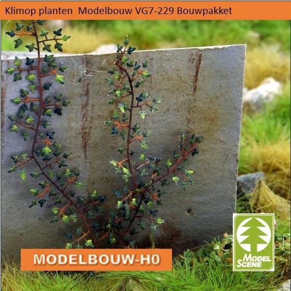 Klimop planten Modelbouw H0  Bouwpakket VG7-229