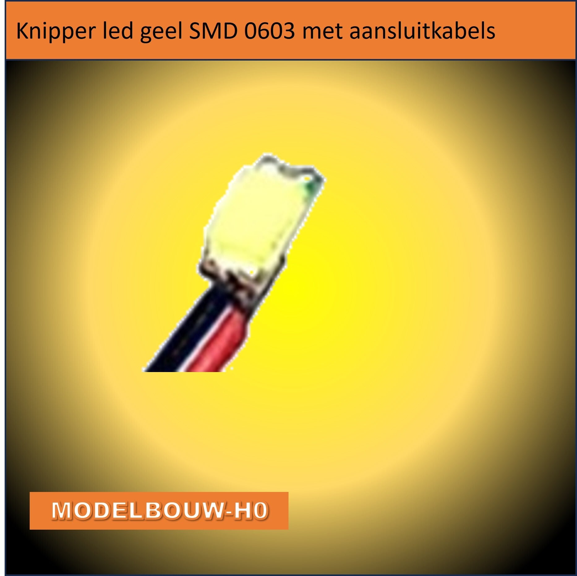 knipper led geel SMD 0805