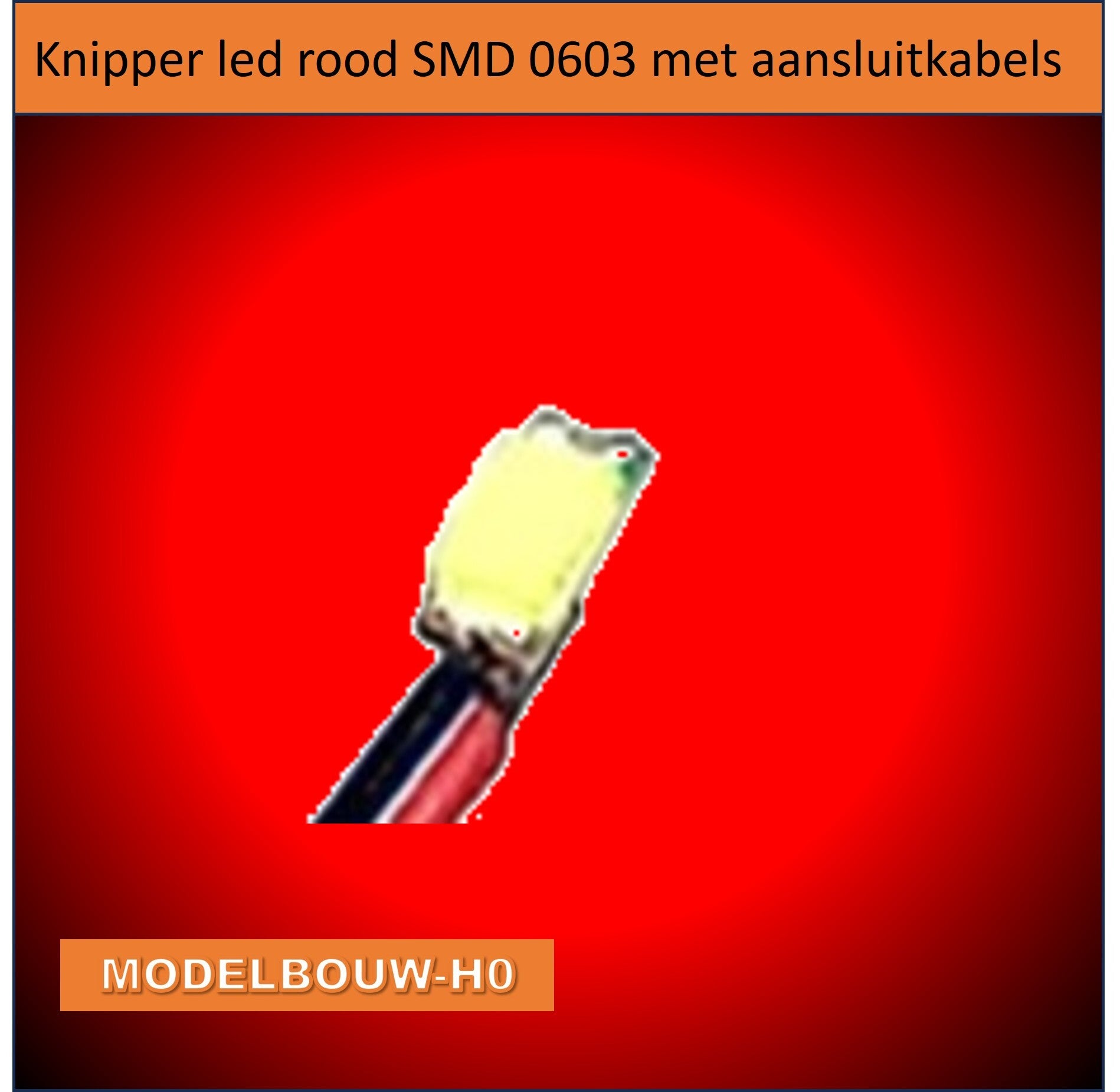 knipper led rood SMD 0805
