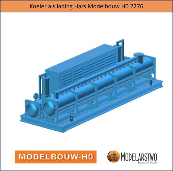 Koeler als lading Hars Modelbouw H0 2276