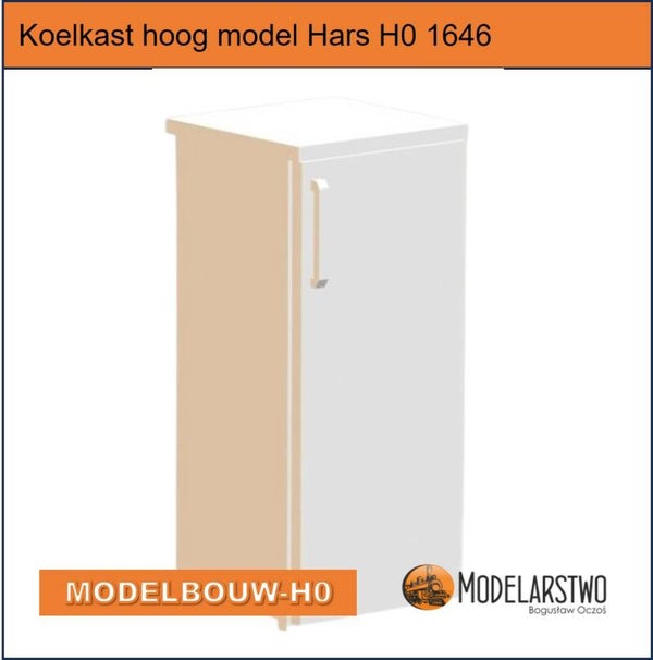 Koelkast hoog model Hars 1646