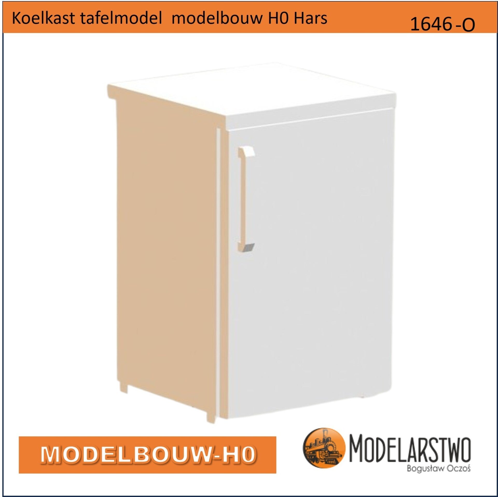 Koelkast tafelmodel modelbouw H0