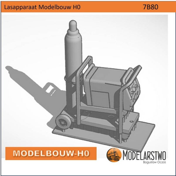 Lasapparaat Modelbouw H0 hars 7B80