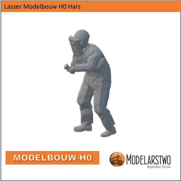 Lasser figuur H0 hars 1897