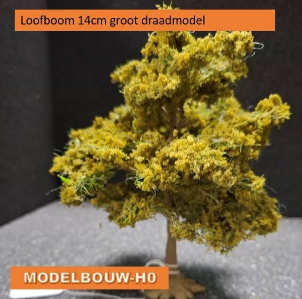 Loofbomen 14cm groenbruin met wortels